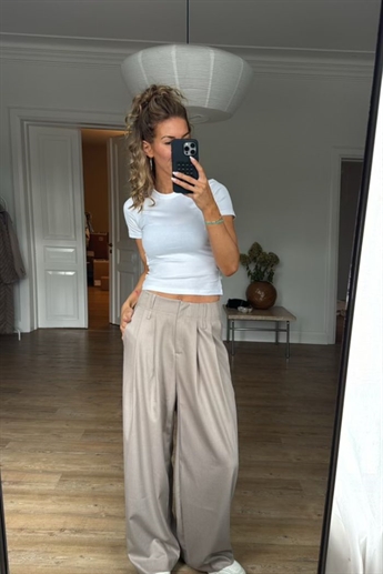 Yin Studio, LouLou pants, Beige